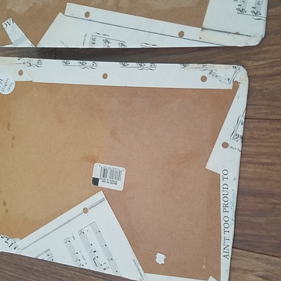 Set of 3 modpodged music clipboards - Picture 5 of 8
